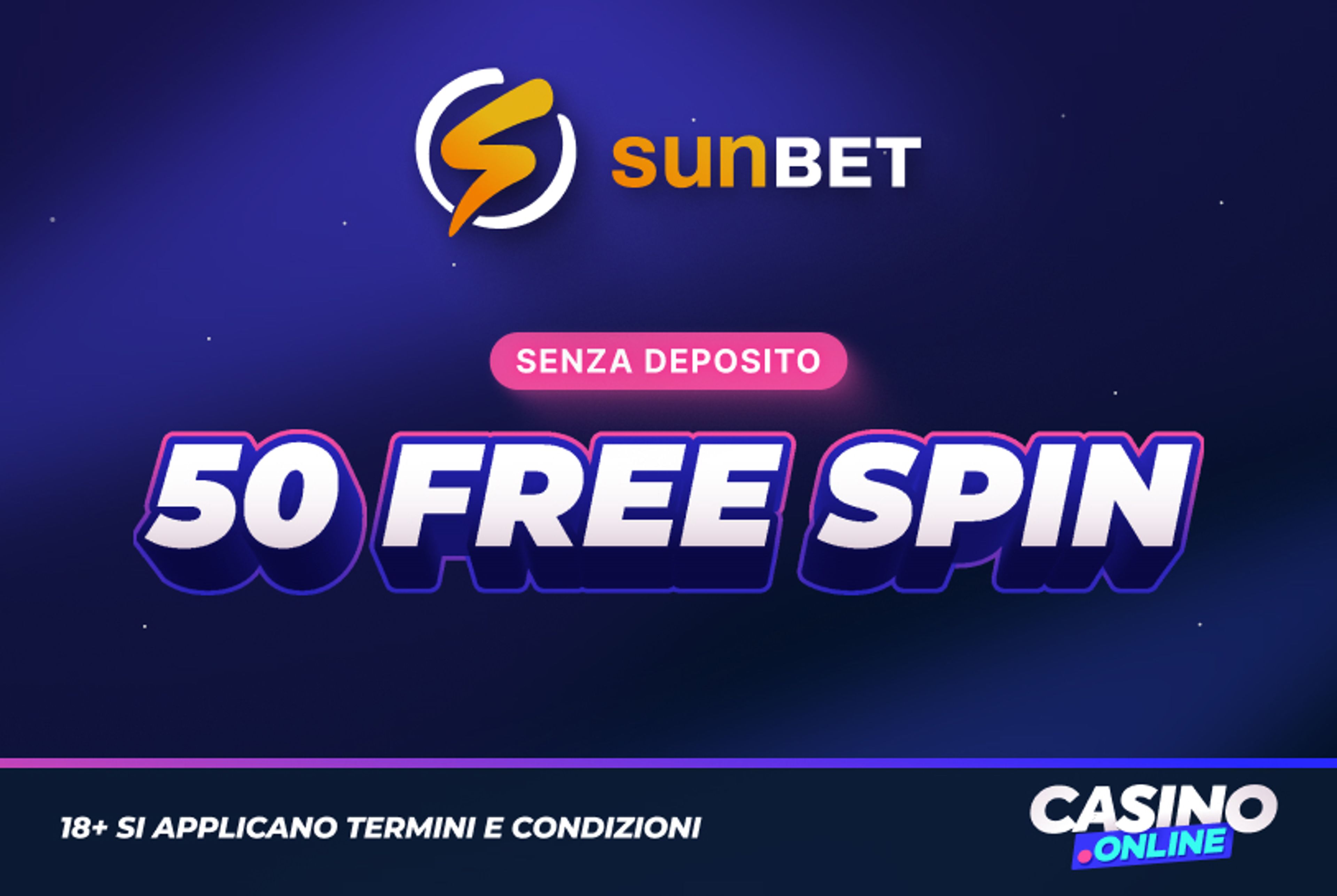 Sunbet bonus senza deposito
